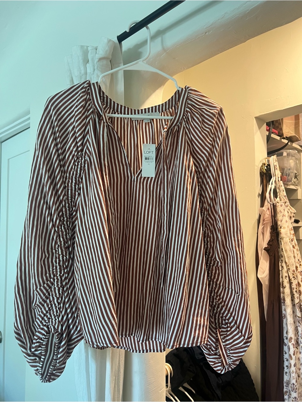 Long sleeve blouse